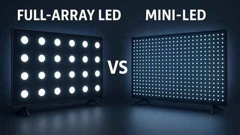 Advantages of Full Array LED: