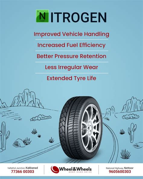 Advantages of Nitrogen Tyre Filling