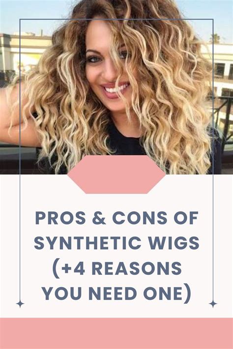 Advantages of Synthetic Wigs