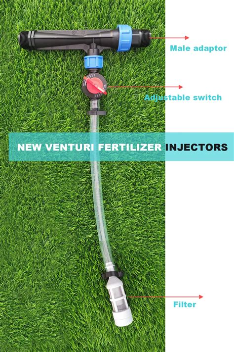 Advantages of Venturi Fertilizer Injectors: