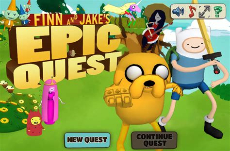 Adventure Adventure Time Games: An Epic Quest