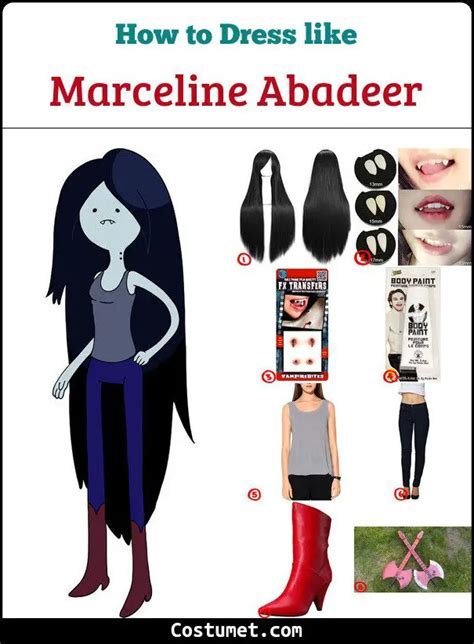 Adventure Time Costumes Marceline: Transform into the Iconic Vampire Queen