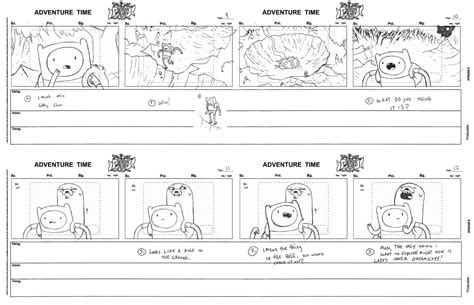 Adventure Time Storyboard: A Narrative Exploration into the Beloved Animated Series