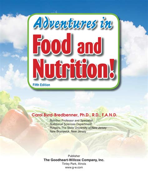 Adventures in Food and Nutrition Reader