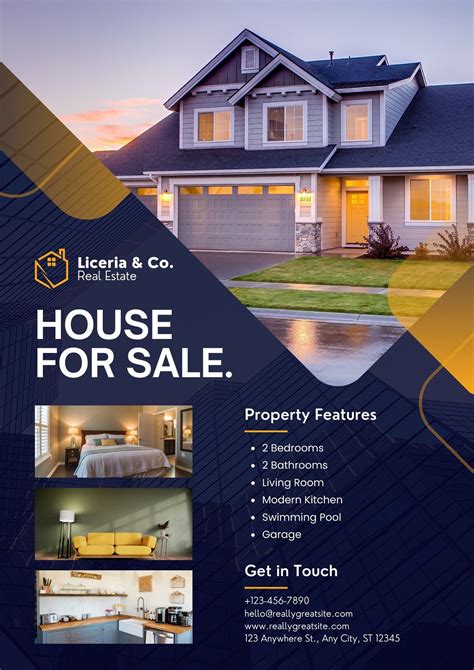 Advertisement For Real Estate Templates