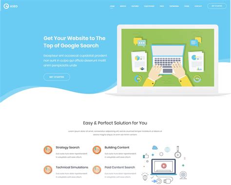 Advertisement Site Template