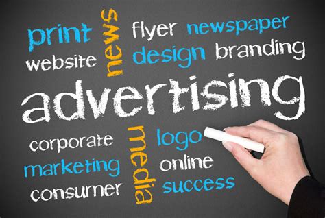 Advertising and marketing: