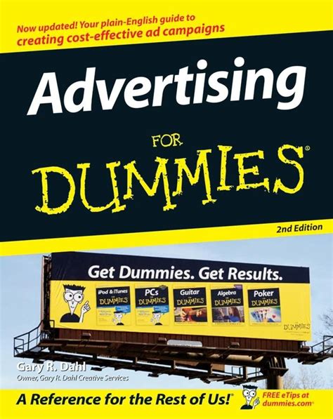 Advertising for Dummies Kindle Editon