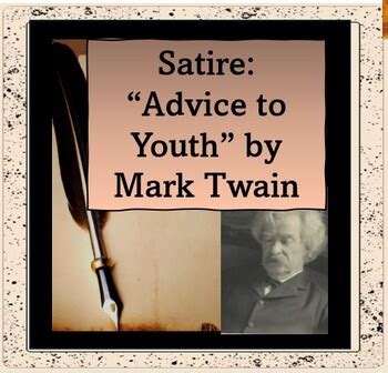 Advice a satire Reader