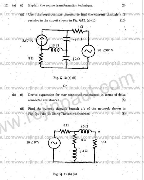 Ae 08 Circuit Theory And Design Typical Questions Answers Reader