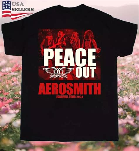 Aerosmith Peace Out Tour Shirts: Rockin' Style with a Message