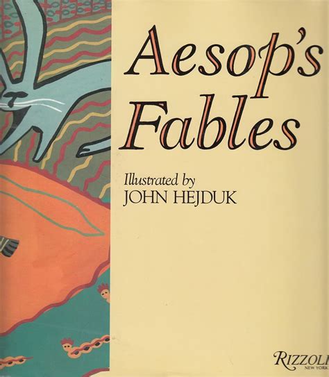Aesop s Fables Illustrated by John Hejduk Kindle Editon