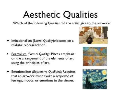 Aesthetic Attributes: