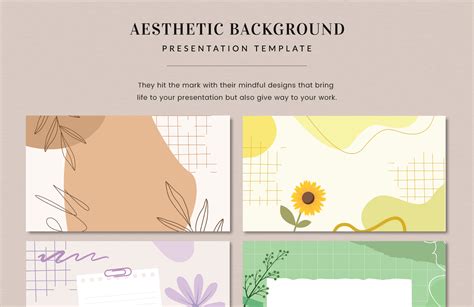 Aesthetic Powerpoint Templates