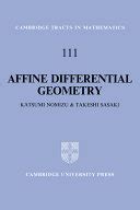 Affine Differential Geometry Geometry of Affine Immersions Kindle Editon