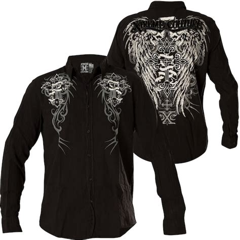 Affliction Button Shirts: Unleash Your Inner Edge