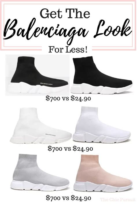 Affordable Dupes for Balenciaga Sock Shoes