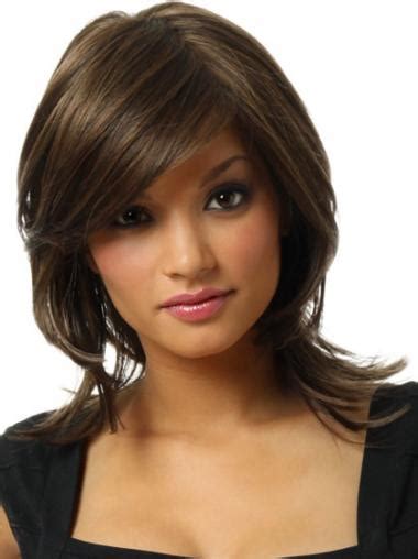 Affordable Monofilament Straight Chin Length Lace Front Wigs for Cancer