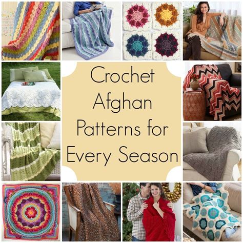 Afghans For All Seasons - Crochet Patterns Ebook PDF