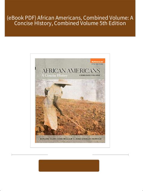 African American A Concise History 5th Edition Ebook Doc