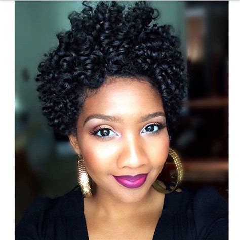 African American Female Natural Short Hairstyles: A Work of Art