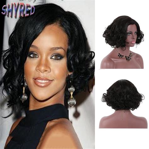 African American Hair Wigs 10" Kinky Synthetic Wigs