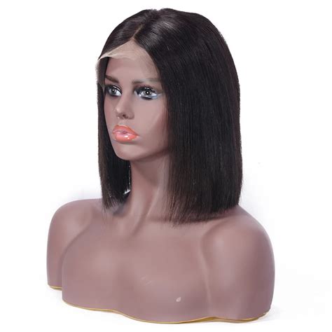 African American Hair Wigs Shoulder Length Lace Wigs Straight Wigs