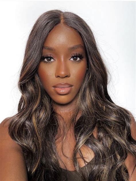 African American Wigs Online: Long Lace Front Wigs Without Bangs for the 2025 Runway