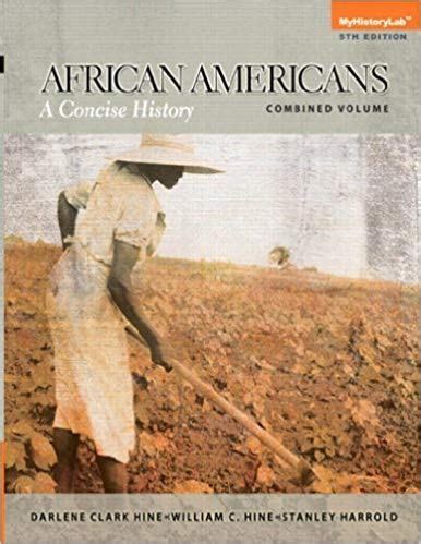 African Americans A Concise History 5th Edition Ebook Reader