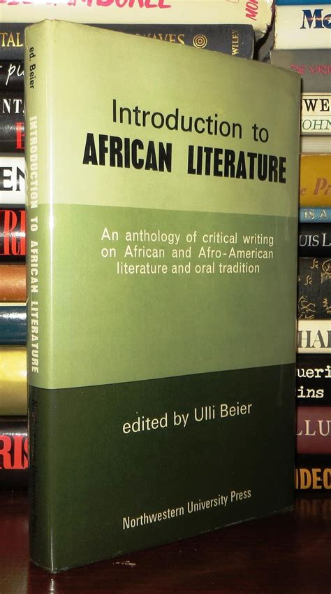 African and Afro-American Literature Insights and Interpretations Reader