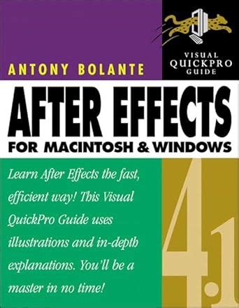 After Effects 4.1 For Macintosh And Windows PDF