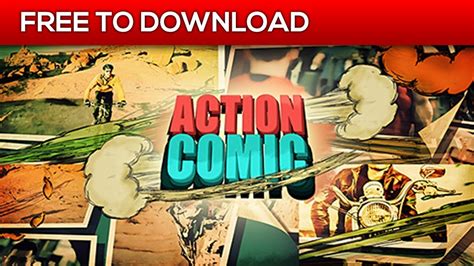 After Effects Comic Book Template
