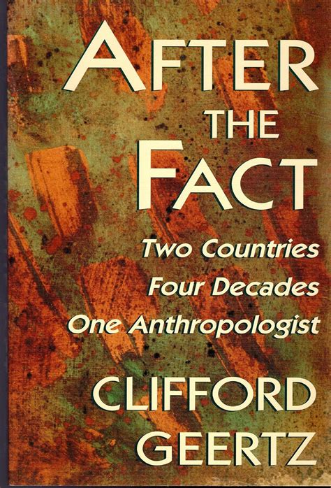 After the Fact Two Countries Four Decades One Anthropologist The Jerusalem-Harvard Lectures Epub