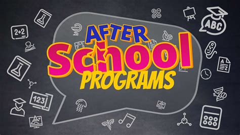 After-school programs: