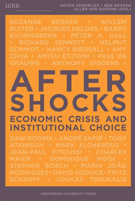 Aftershocks Economic Crisis and Institutional Choice Epub