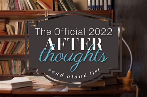 Afterthoughts Epub