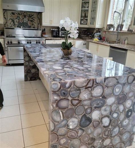 Agate Slabs for Countertops: A Culinary Canvas