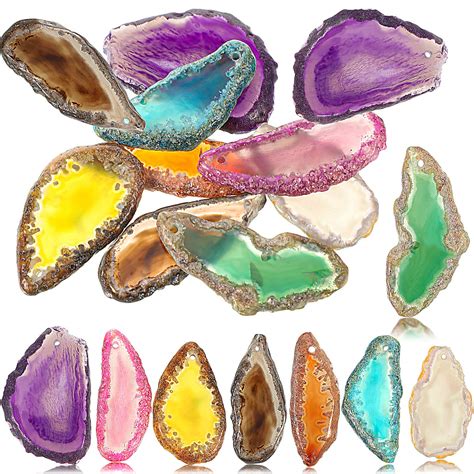 Agate Slices: A Kaleidoscope of Colors and Uses