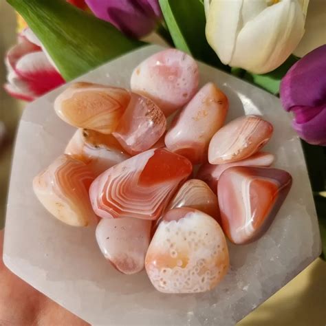 Agate Stone Pink: Unveiling the Enchanting Allure of a Gemstone with a Heart