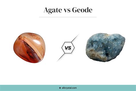 Agate vs. Geode: A Comprehensive Comparison