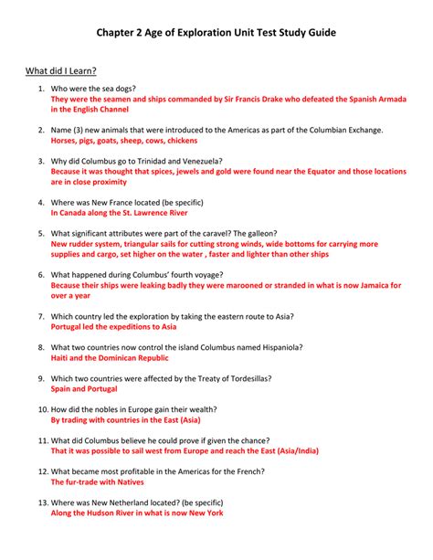 Age Of Exploration Answers Doc