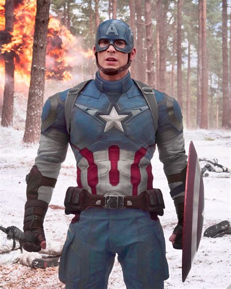 Age of Ultron: Captain America's Enhanced Suit