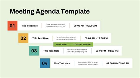 Agenda Template In Powerpoint