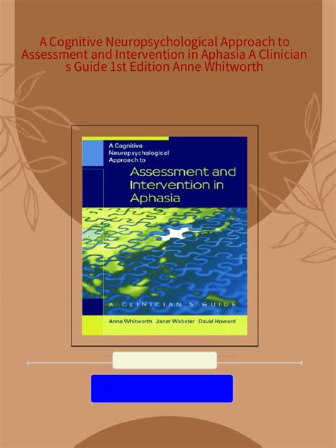 Aging and Neuropsychological Assessment 1st Edition Doc