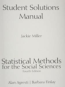 Agresti Finlay Statistical Methods Answer Reader