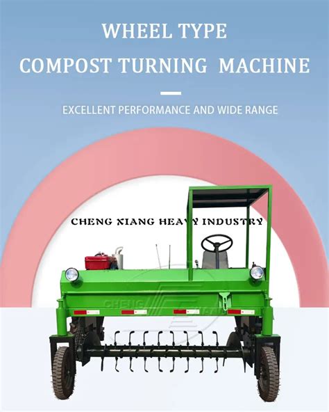 Agriculture Machine Wheel Compost Turner in Organic: Transforming Waste into Valued Soil