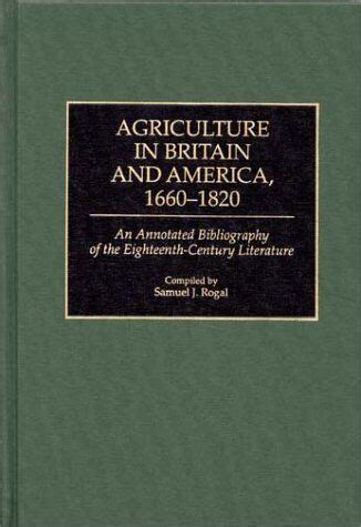 Agriculture in Britain and America Doc