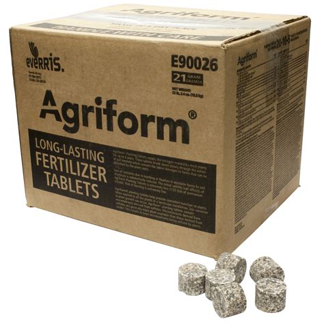 Agriform fertilizer tablets: