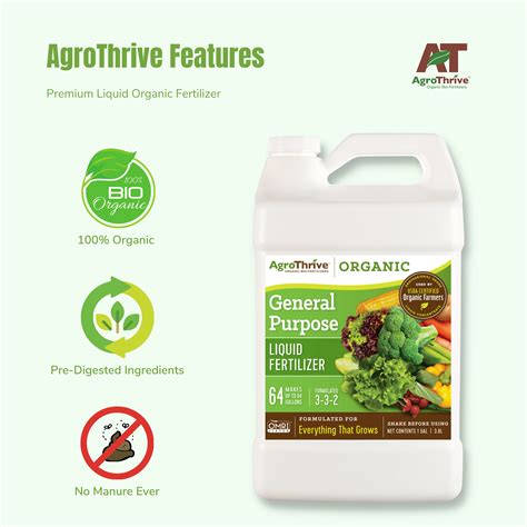 AgroThrive Organic Fertilizer: 4,000% Organic Advantage