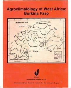 Agroclimatology of West Africa : Niger 2nd Edition PDF